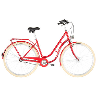 Bicicleta de paseo ORTLER DETROIT N3 WAVE Rojo 0